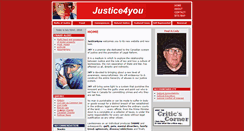 Desktop Screenshot of justice4you.org